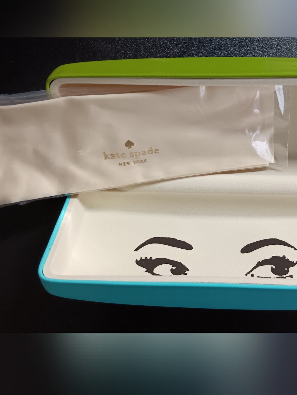Kate Spade Case & Cleansing  Cloth (EUC)